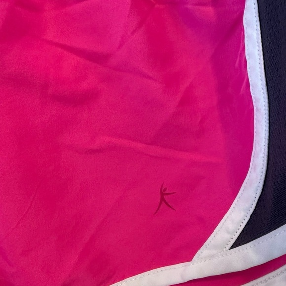 Danskin Women’s Dancer Pink & Grey Athletic Shorts Sz S - Picture 2 of 5